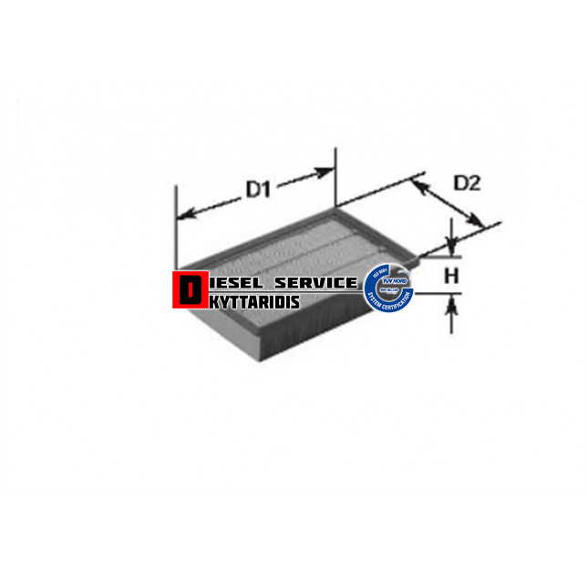 Φίλτρο αέρος Φίλτρο αέρος