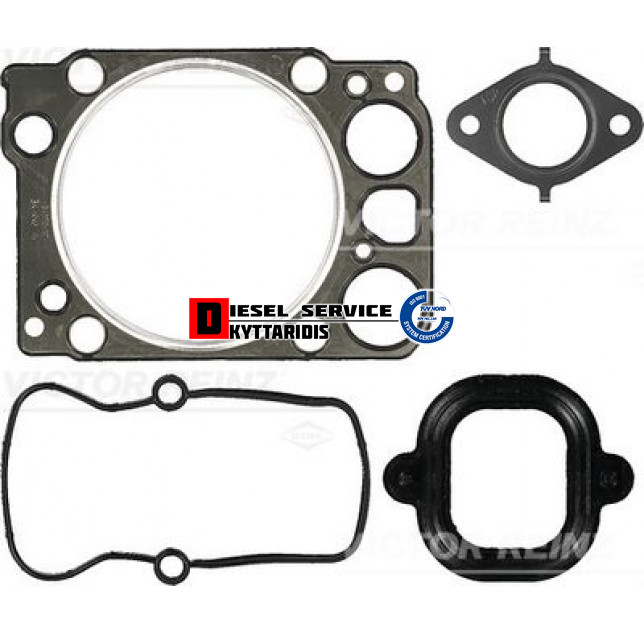 Φλάτζα κεφαλής με άνω σετ