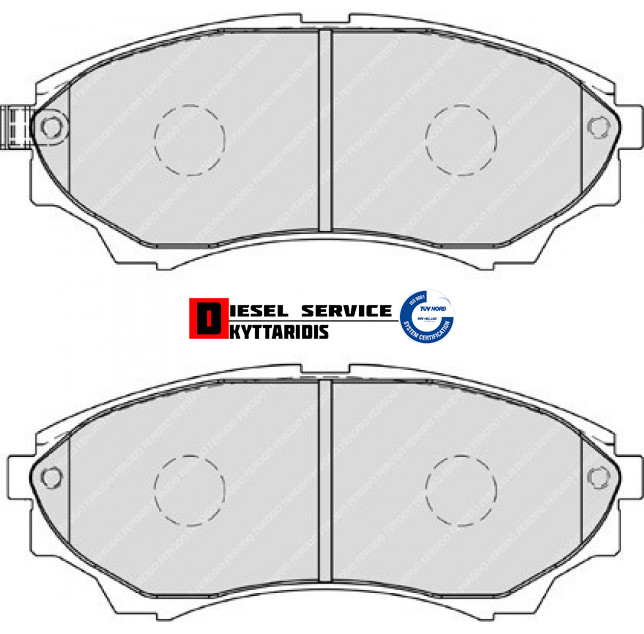 Τακάκια φρένου σετ