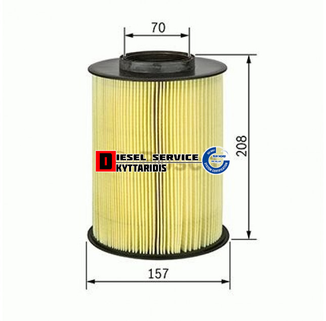 Φίλτρο αέρος Φίλτρο αέρος