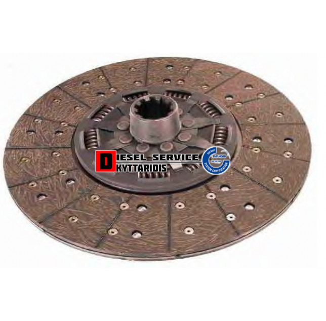 Συμπλέκτη δίσκος Φ350*1 3/4-10Δ Συμπλέκτη δίσκος Φ350*1 3/4-10Δ