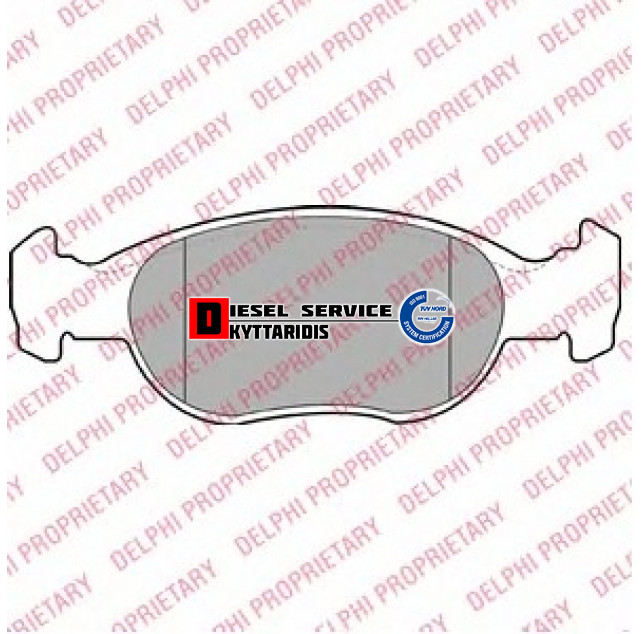 Τακάκια φρένου σετ