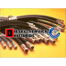 Ρακόρ χειρόπρεσσας γωνία 90°  22*1.5--1/2 15L