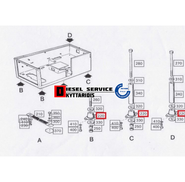 Βάση καμπίνας Βάση καμπίνας