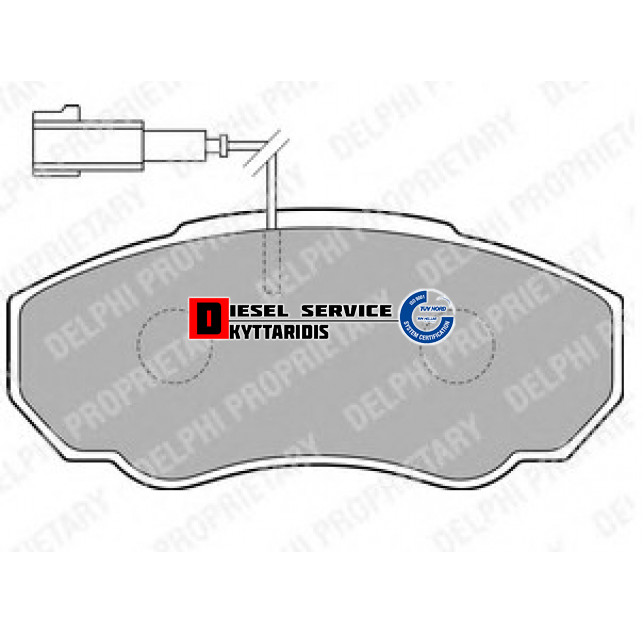 Τακάκια φρένου σετ