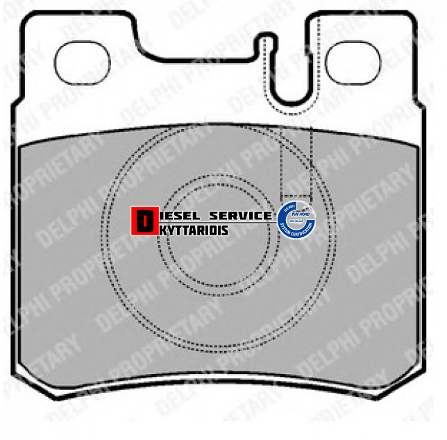 Τακάκια φρένου σετ