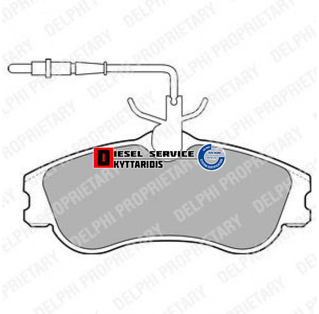 Τακάκια φρένου σετ