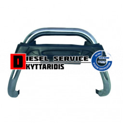 Bull bar INOX με πολθουρεθάνη