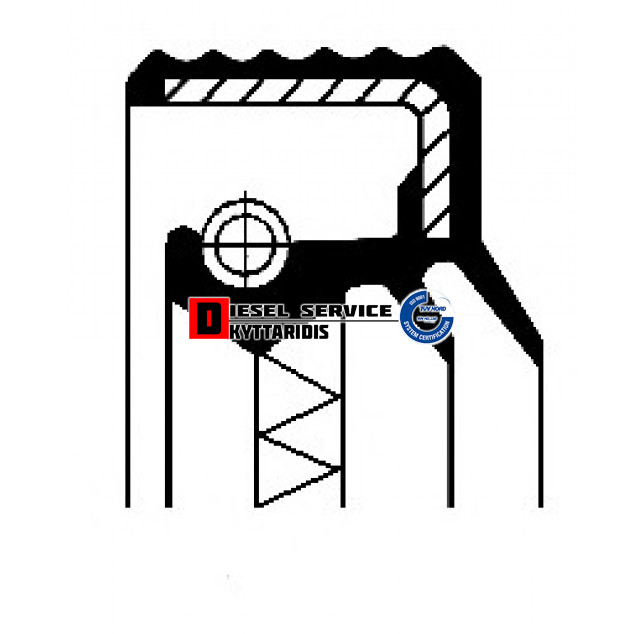 Τσισμούχα 65.2*50*10 RL ημιαξονίου