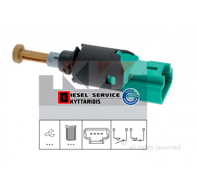 Αισθητήρας πεντάλ φρένου