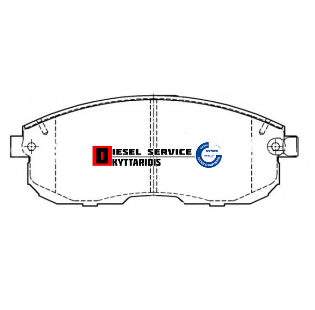 Τακάκια φρένου σετ