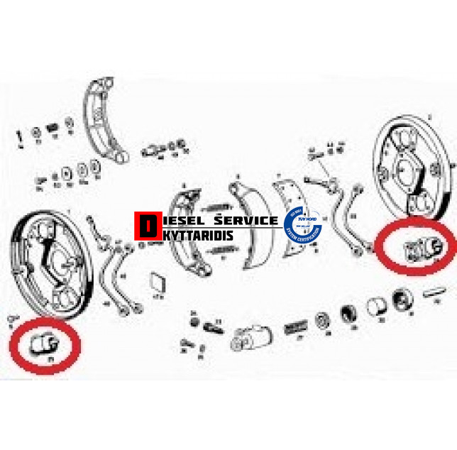 Κυλινδράκι φρένου 1 1/16'