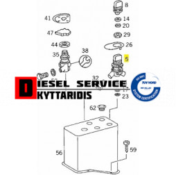 Διακόπτη αέρα κάρου VOSS