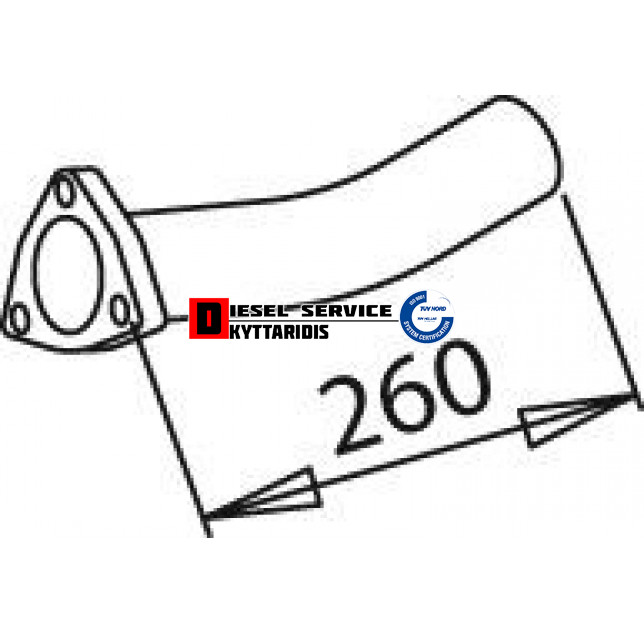 Σωλήνα εξάτμισης Σωλήνα εξάτμισης