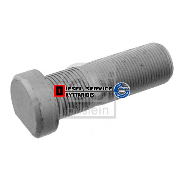 Μπουλόνι τροχού 22*78.5*1.5 εμπρόσθια γαλβανιζέ Μπουλόνι τροχού 22*78.5*1.5 εμπρόσθια γαλβανιζέ