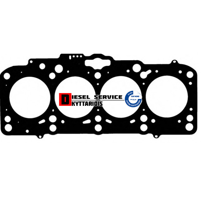 Φλάτζα κεφαλής 3 τρύπες (1.65mm)