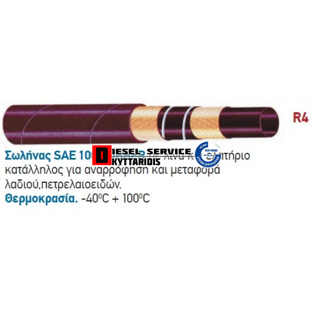 Σωλήνα 1 1/2 SAE R4