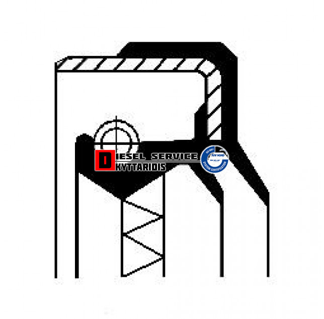 Τσιμούχα 175*145*16 B1BASLDRWX6 FPM Τσιμούχα 175*145*16 B1BASLDRWX6 FPM