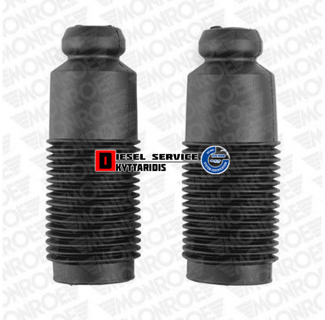 Λάστιχα κρούσης και καλύμματα εμπρόσθιων αμορτισέρ σετ Λάστιχα κρούσης και καλύμματα εμπρόσθιων αμορτισέρ σετ