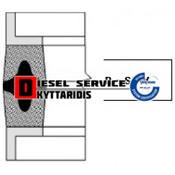 Τσιμούχα υδραυλικού 180*163*26.5 R-SDW