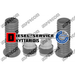 Λάστιχα κρούσης και καλύμματα εμπρόσθιων αμορτισέρ σετ