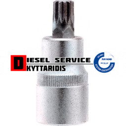 Καρυδάκι 1/2 10mm πολύσφηνο