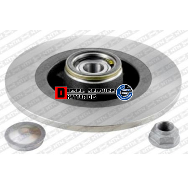 Δισκόπλακα οπίσθια με ρουλεμαν