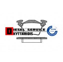 Τακάκια φρένου σετ οπίσθια