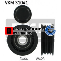 Τροχαλία με κανάλια