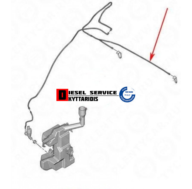 Σωλήνα νερού παρπρίζ