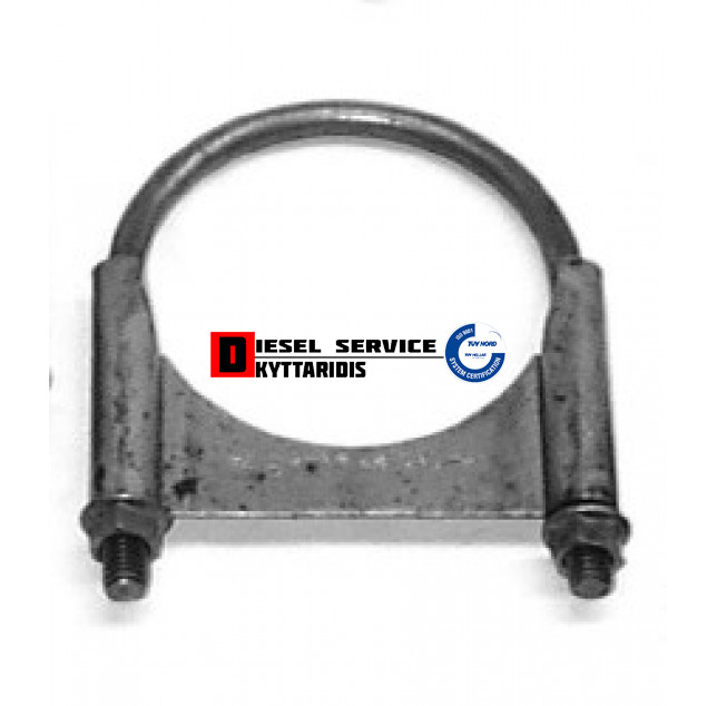 Σφιχτήρα εξάτμισης βαρέως τύπου Φ54mm