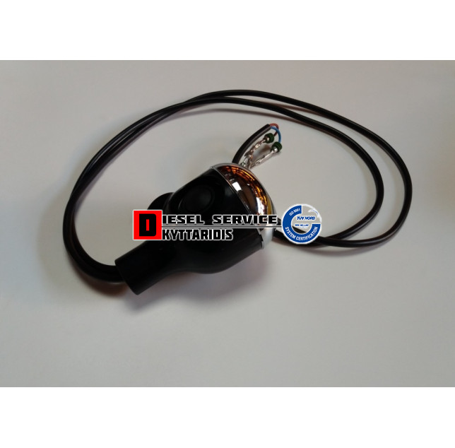 Πόμολο λευγέ με 2 διακόπτες