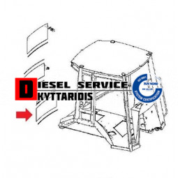 Γυαλί καμπίνας οπίσθιο κάτω