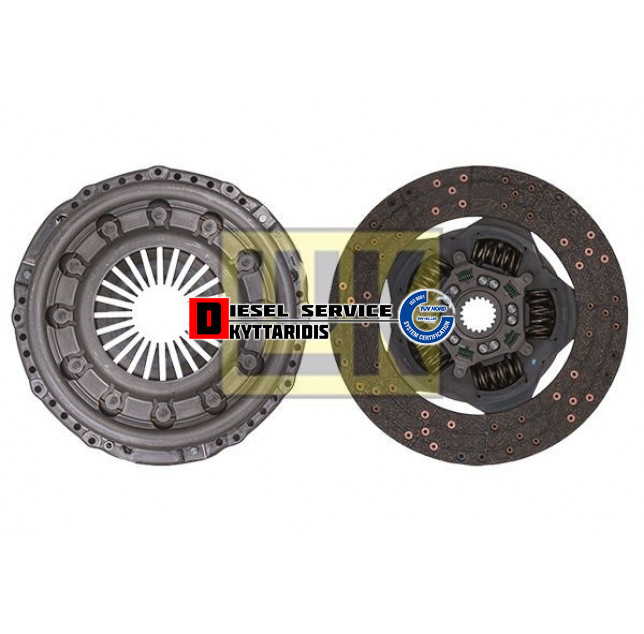 Συμπλέκτη σετ Φ362*18