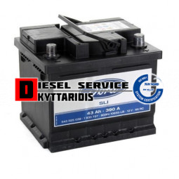 Μπαταρία 12V 43AH 390A