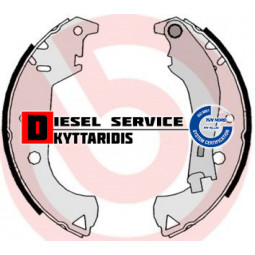 Σιαγώνες φρένου σετ οπίσθιες 228.6*42mm