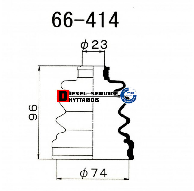 Φυσούνα μπιλιαδόρου εξωτερική
