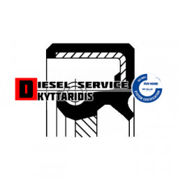 Τσιμούχα 63*34*9/15.5 HTC9 ACM