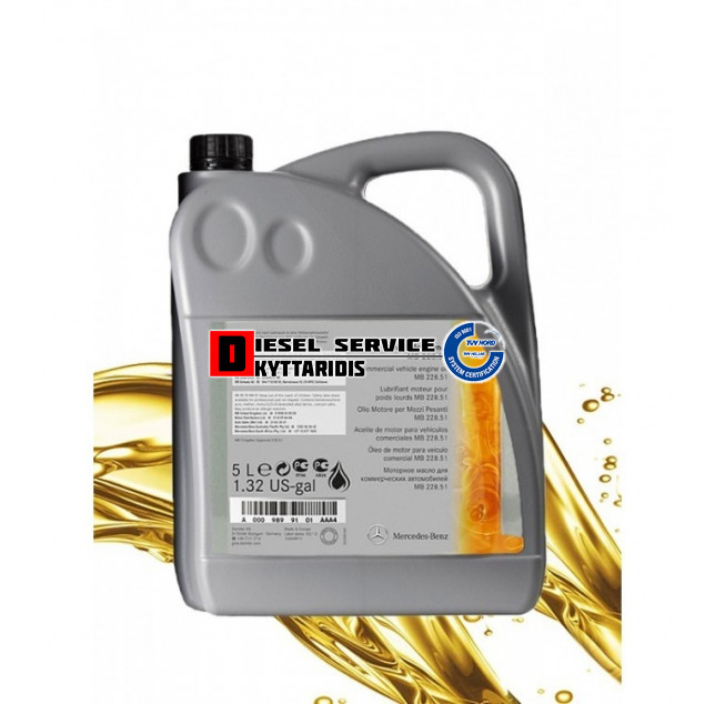 Λάδι MB228.51 5W30 5Ltr Λάδι MB228.51 5W30 5Ltr
