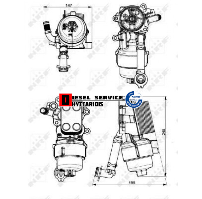 Φιλτροκούτι λαδιού Φιλτροκούτι λαδιού