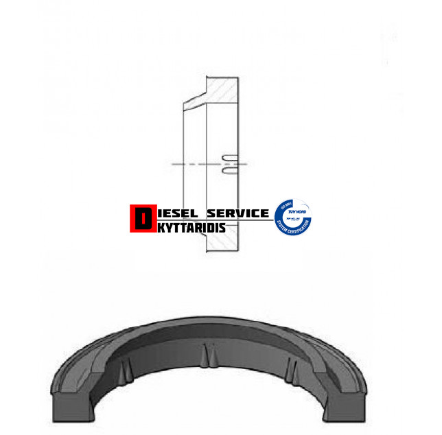 Τσιμούχα υδραυλικού ξύστρα 132.2*120*7.1 X-7RL Τσιμούχα υδραυλικού ξύστρα 132.2*120*7.1 X-7RL