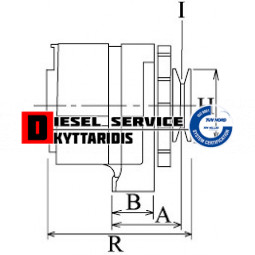 Δυναμό 14V 70A