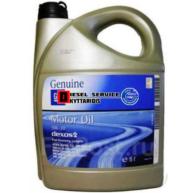 Λάδι 5W30 Dexos2 5Ltr