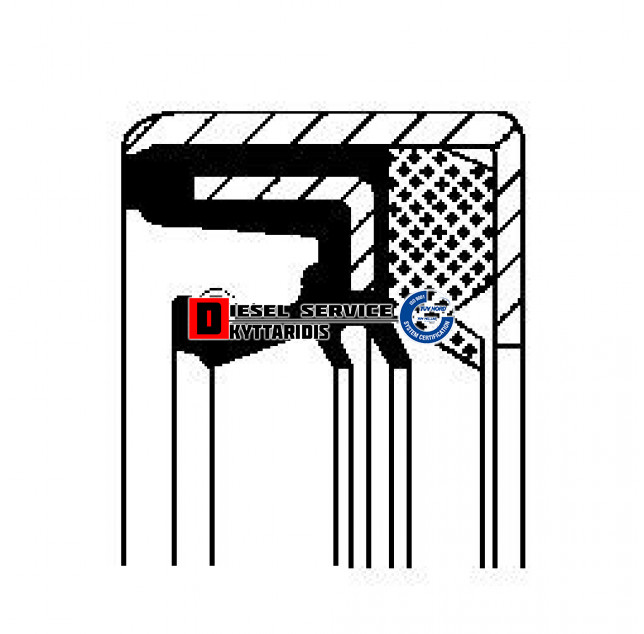 Τσιμούχα 100/137*81*10/15.5 τρόχου εμπρός Τσιμούχα 100/137*81*10/15.5 τρόχου εμπρός