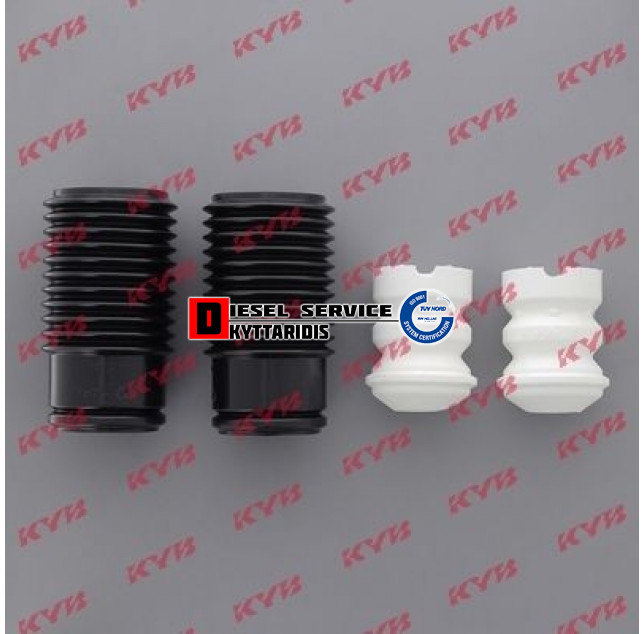 Λάστιχα κρούσης και καλύμματα εμπρόσθιων αμορτισέρ σετ