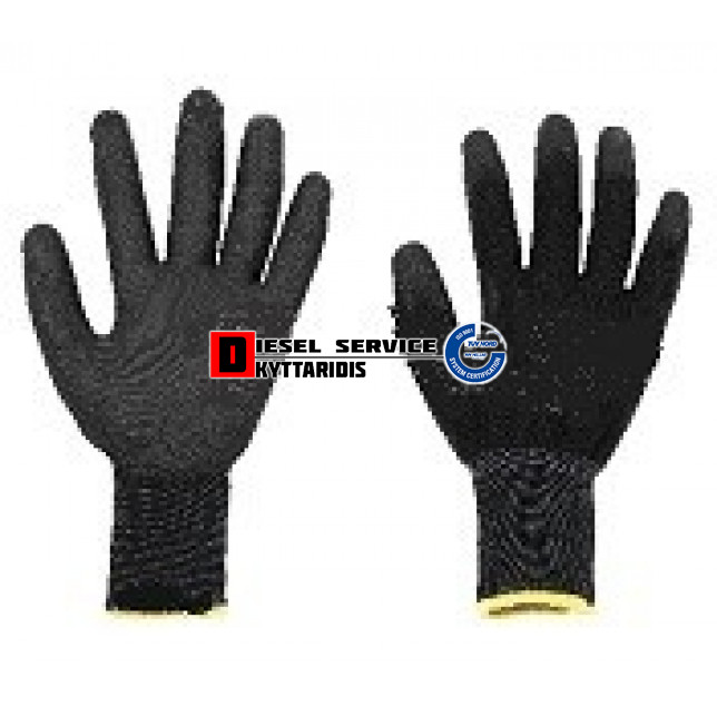 Γάντια μηχανικού πλαστικοποιημένα