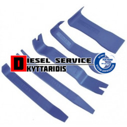 Πλαστικά εξαγωγής κλιπς σετ 5 τεμαχίων