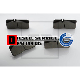 Τακάκια φρένου σετ εμπροσθια/οπίσθια