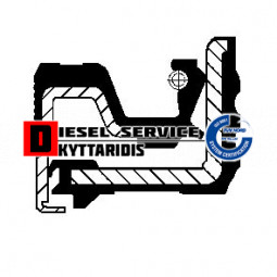 Τσιμούχα τροχού 148.2x124.8x8.5/9.7 RWDR-K7 FPM