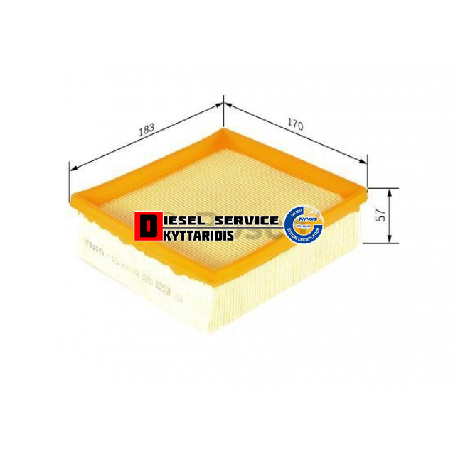 Φίλτρο αέρος Φίλτρο αέρος